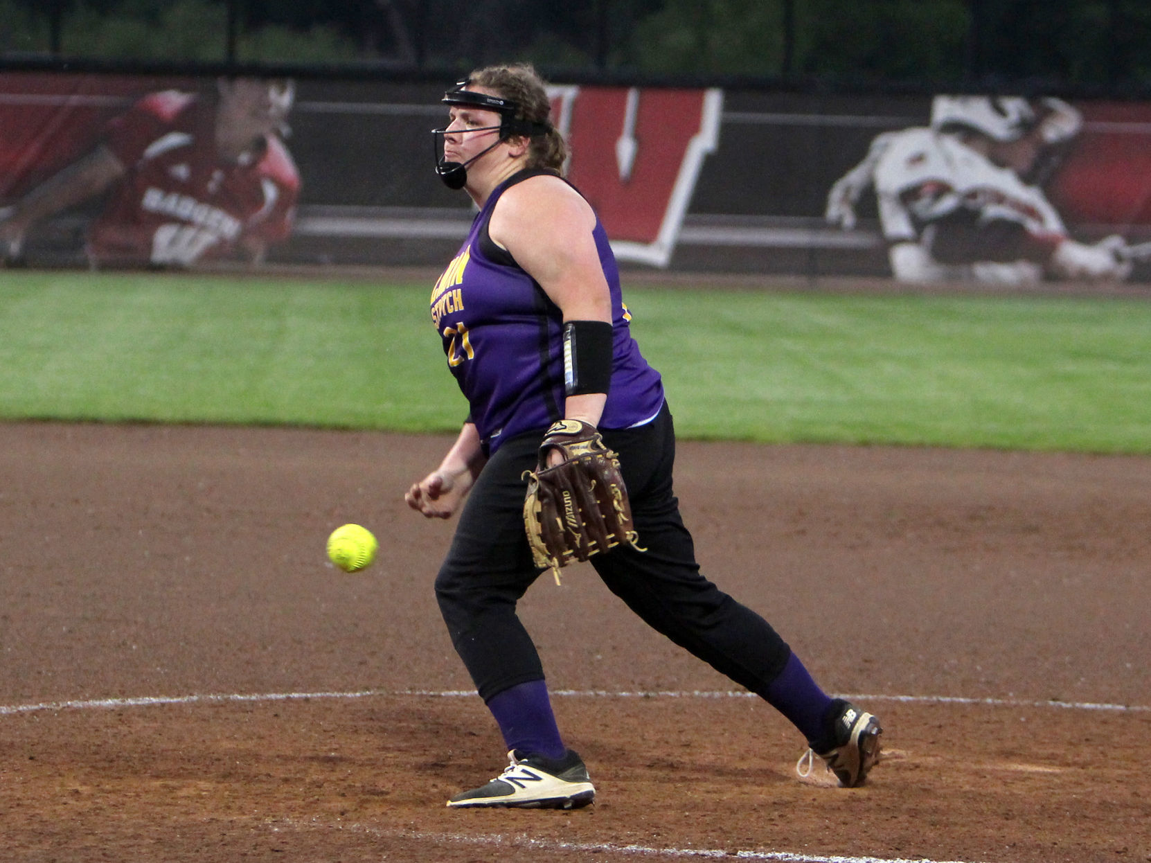 Gilman vs Blair-Taylor softball at Division 5 state semifinals 6-6-19